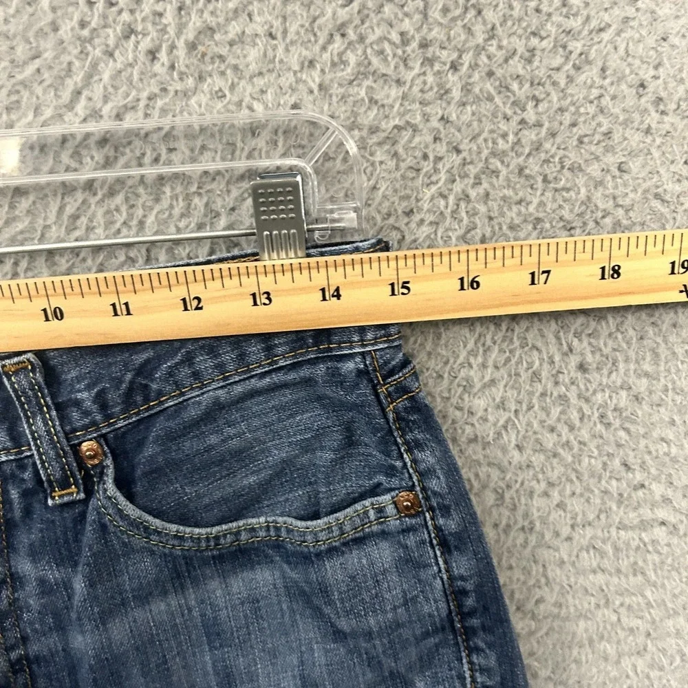 Levis Jeans Mens 30x30 Blue‎ Denim 505 Straight Leg American Work Medium Wash